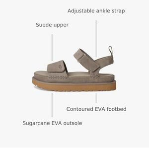UGG Women's Goldenstar Sandals - Brown